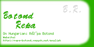 botond repa business card